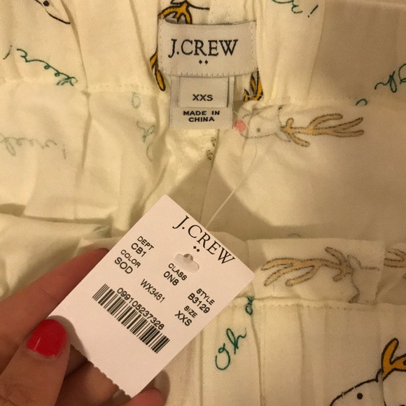 JCREW Oh Deer Sleep Shorts - Picture 3 of 3